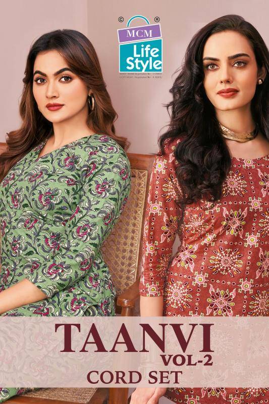 MCM taanvi vol-2 coord set Surat kurti wholesale price list